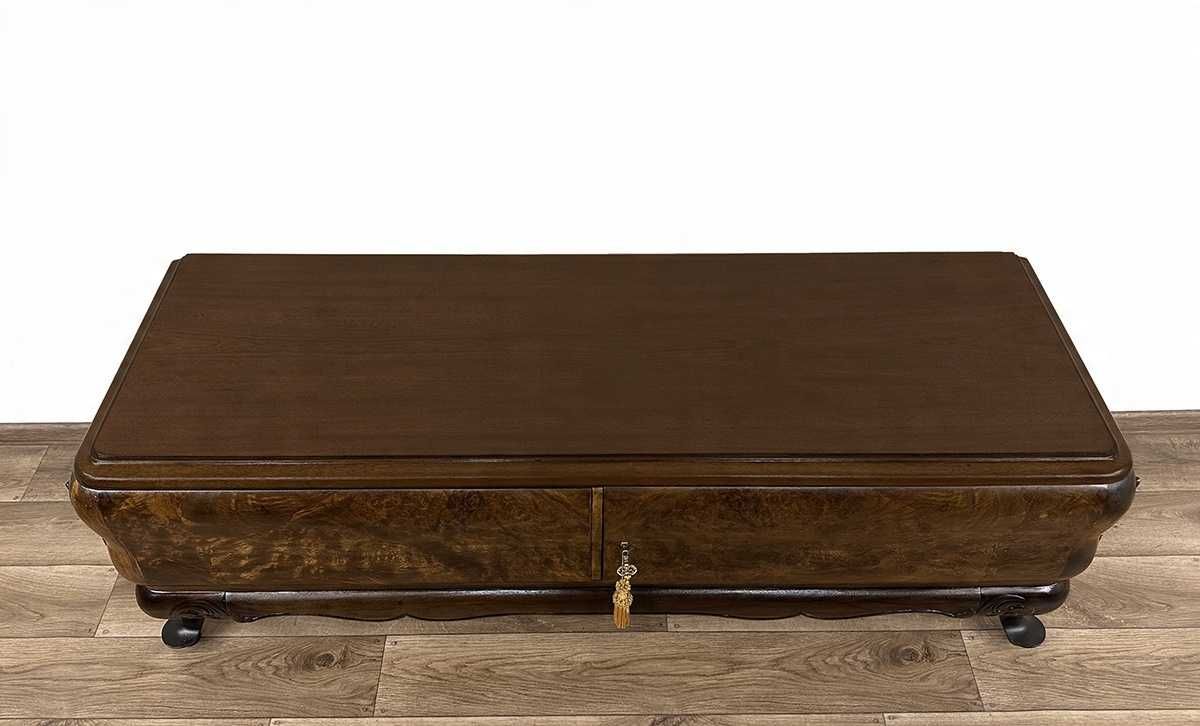 KOMODA ART DECO szafka antyk PODEST pod TV RTV falista