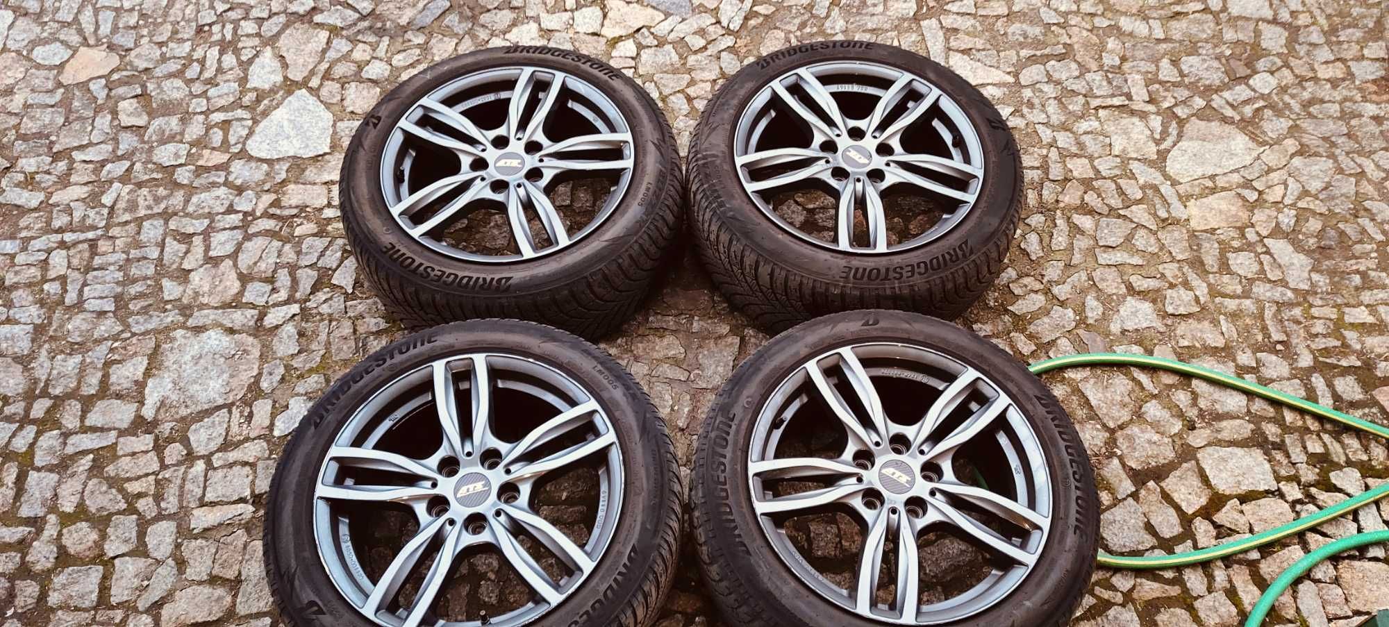 Kola Alufelgi ATS z oponami Bridgestone 205/55/R17 | ET54 | 7,5J×17 H2