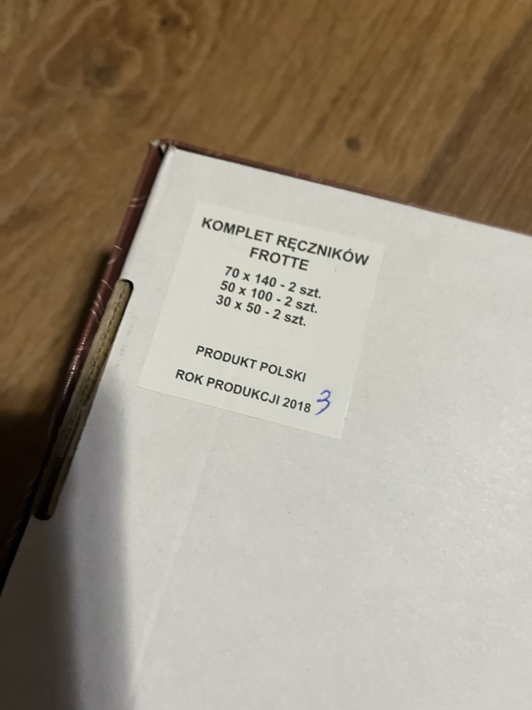 Komplet reczników na prezent