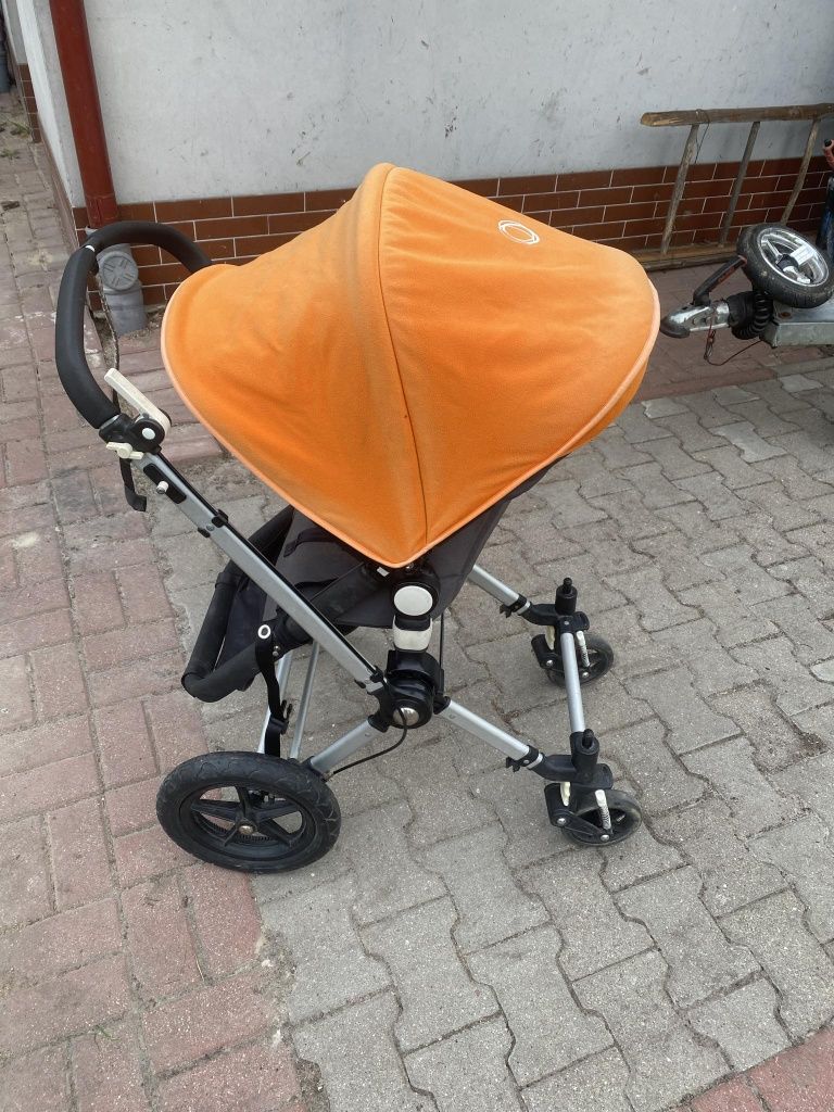 Wózek 2w1 spacerówka i gondola Bugaboo cameleon Orange