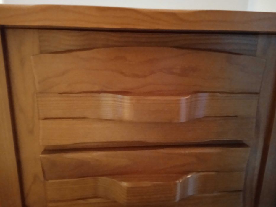 Comoda camiseiro em madeira maciça pinho mel