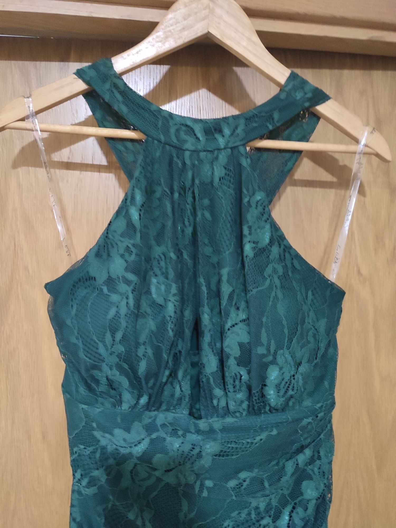 Vestido cerimónia/festa verde