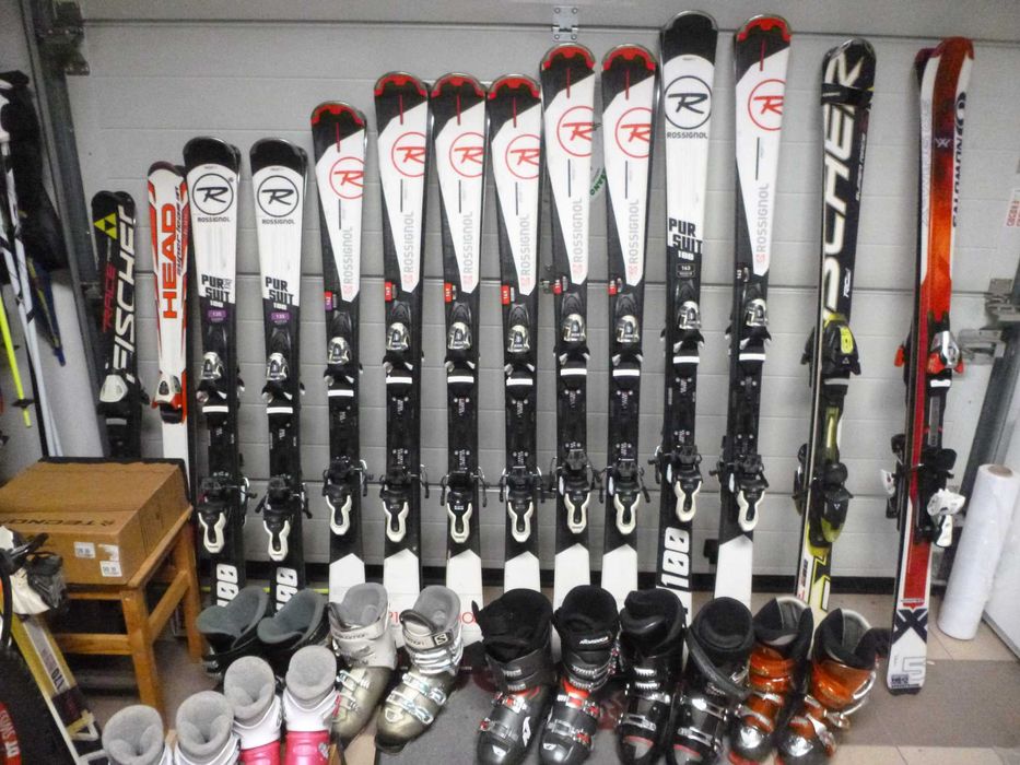 Narty Rossignol 163 cm duży wybór po serwisie. BUTY, KIjE,Kaski