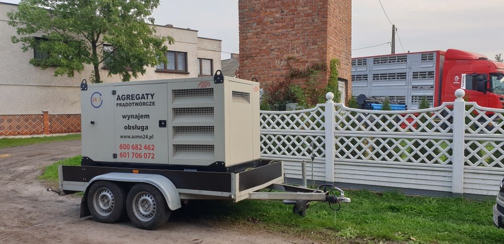 Agregat prądotwórczy 3-300kW  Wynajem / Dostawa