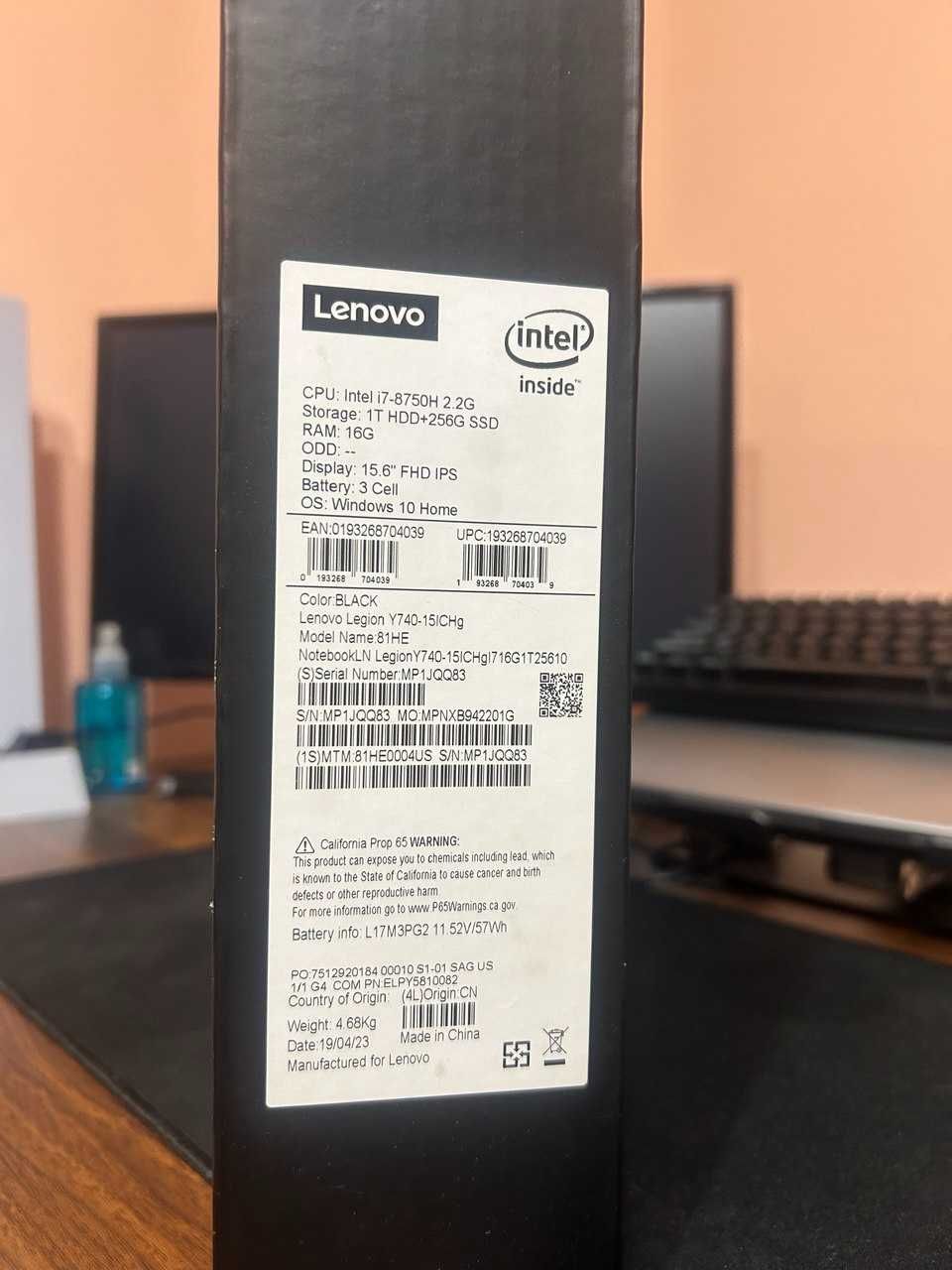 Lenovo Legion Y740‑15ICHg