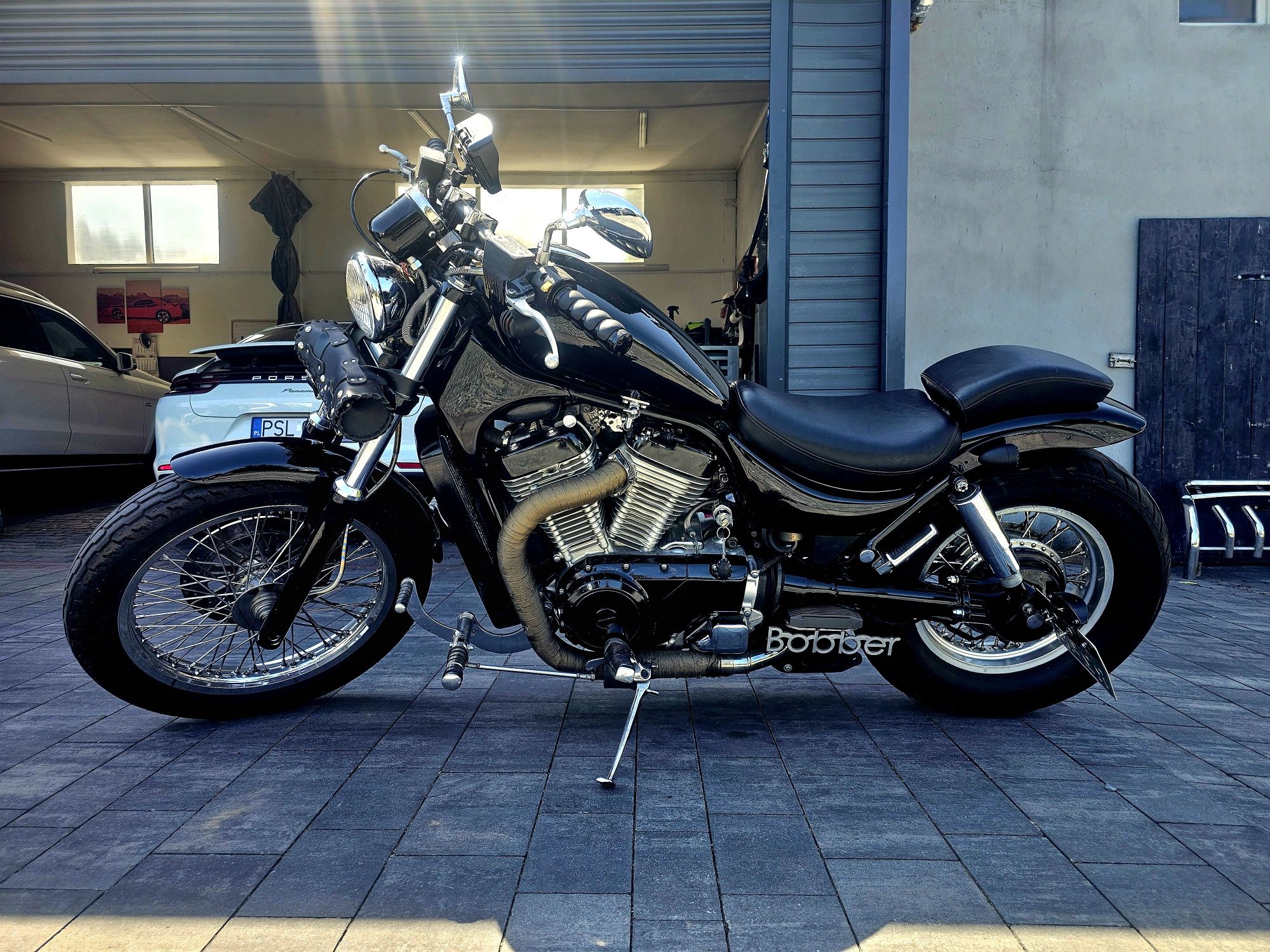 Suzuki Intruder VS 800 Bobber Custom Super Stan Nawigacja zamiana