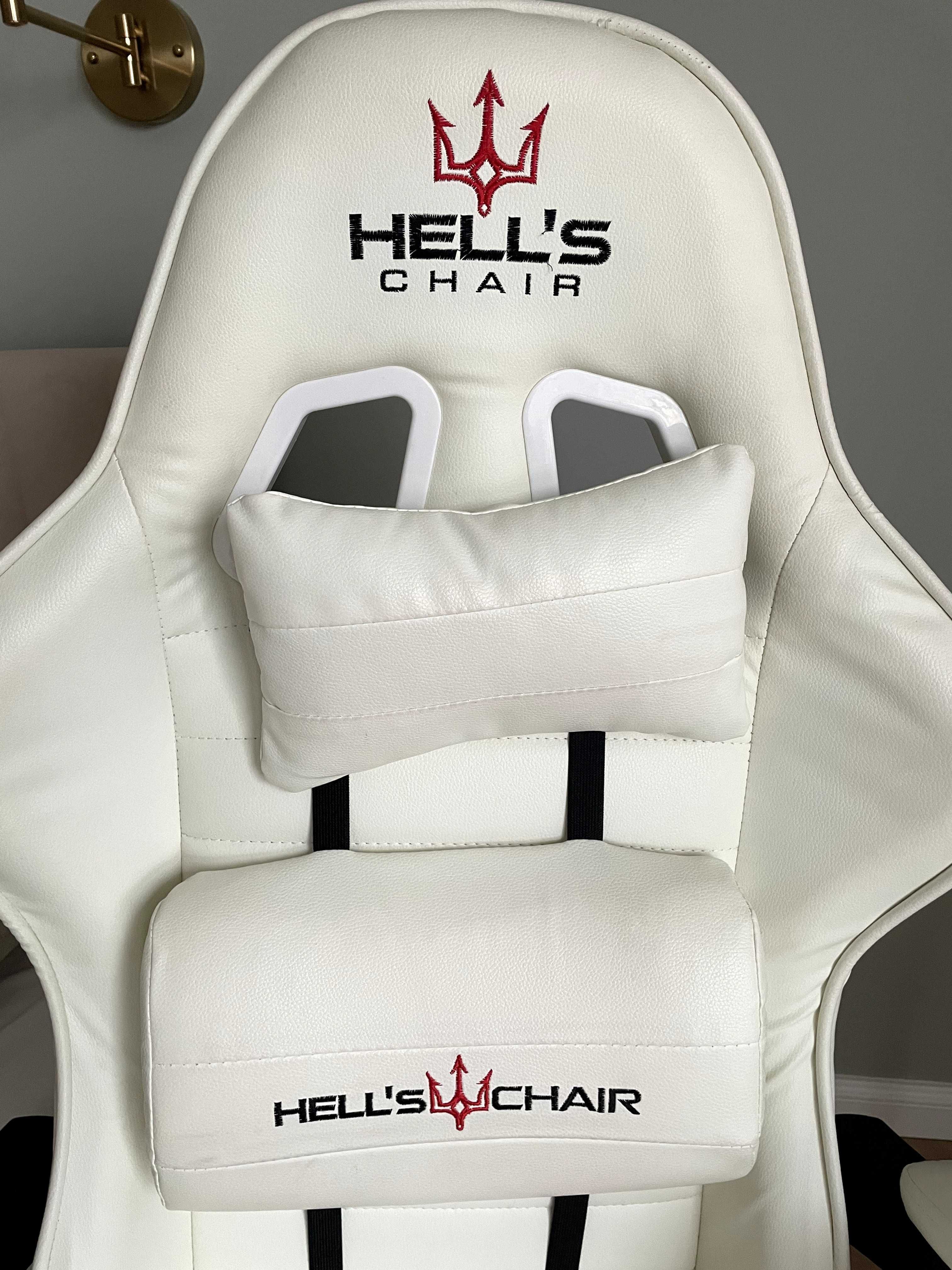 Fotel Gaming Hell's Chair - biały