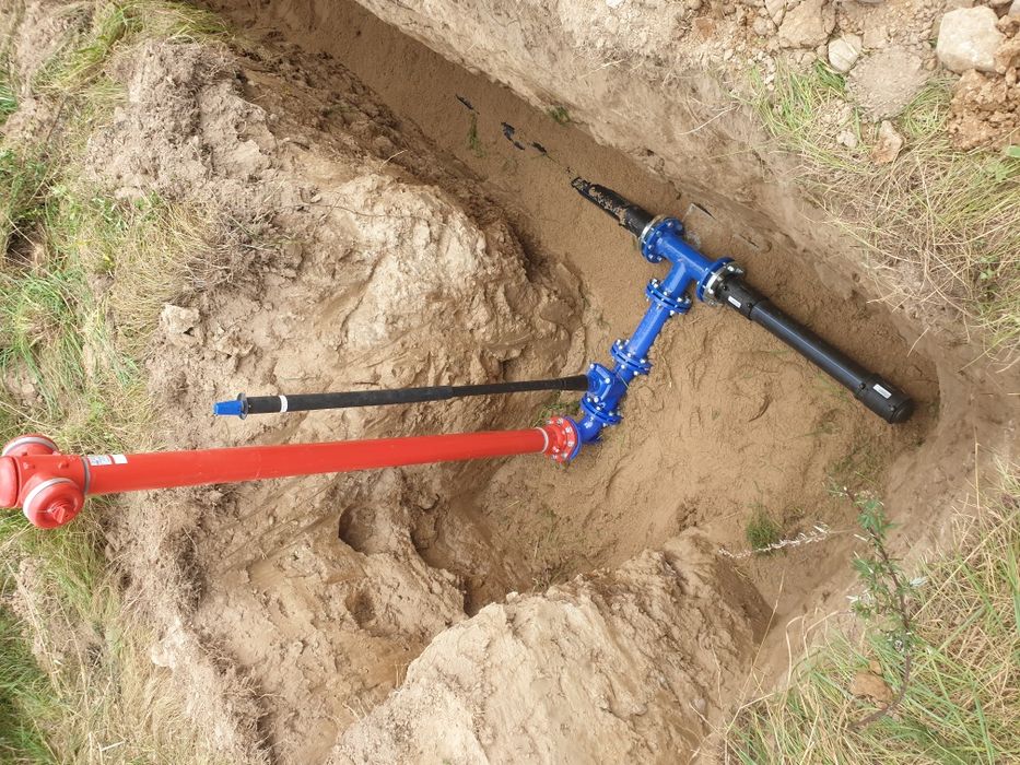 Przyłącza wodno-kanalizacyjne woda kanaliza hydraulika wentylacja