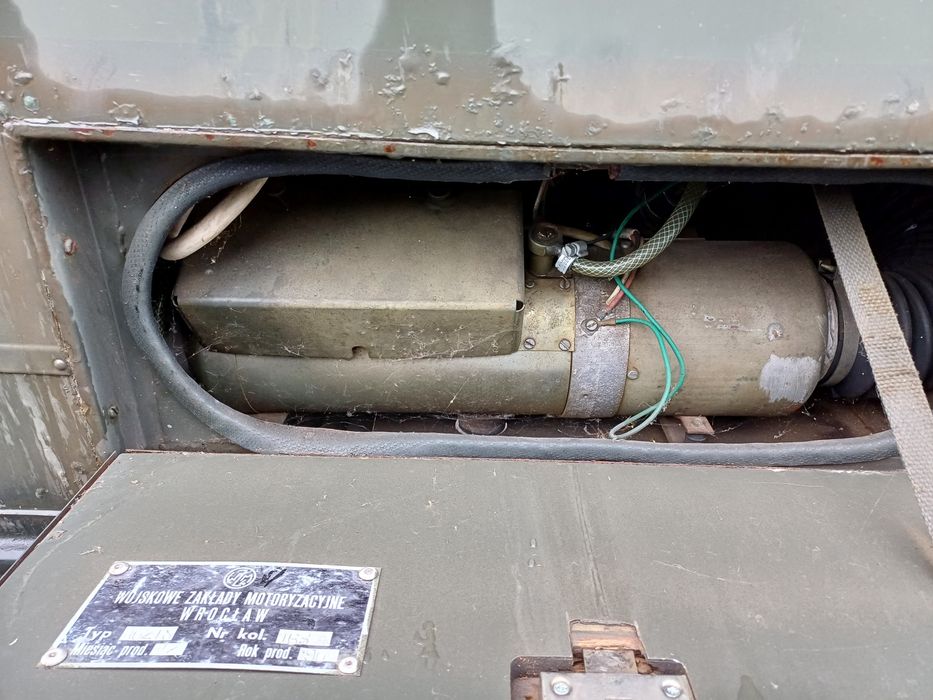 Wojskowe webasto honker sanitarka