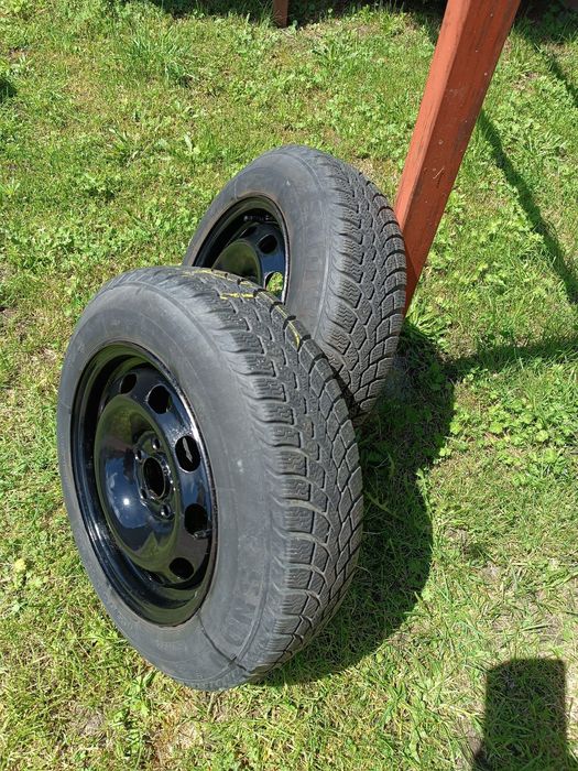 Sprzedam opony zimowe z felgami 4x Targum 165/70 R14
