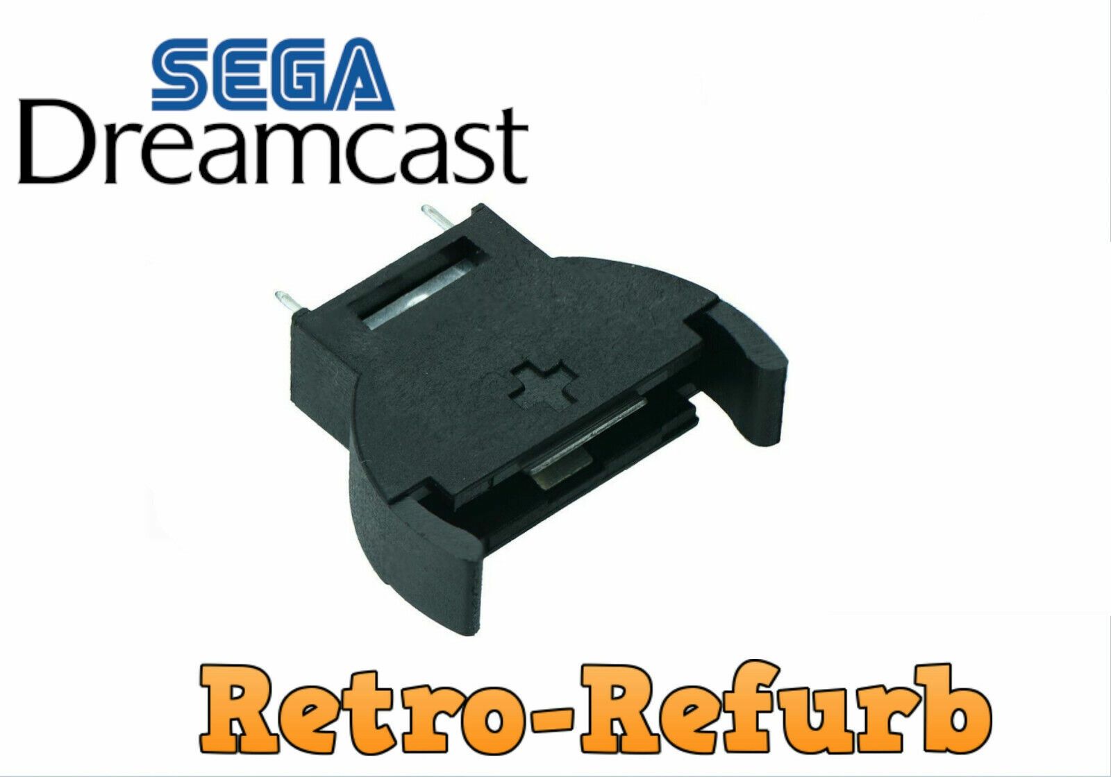 Sega Dreamcast Suporte Para Pilha Battery Holder