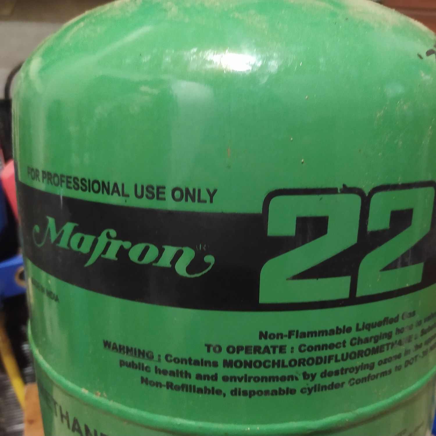 Фреон R 22  1кг ,3кг ,5кг