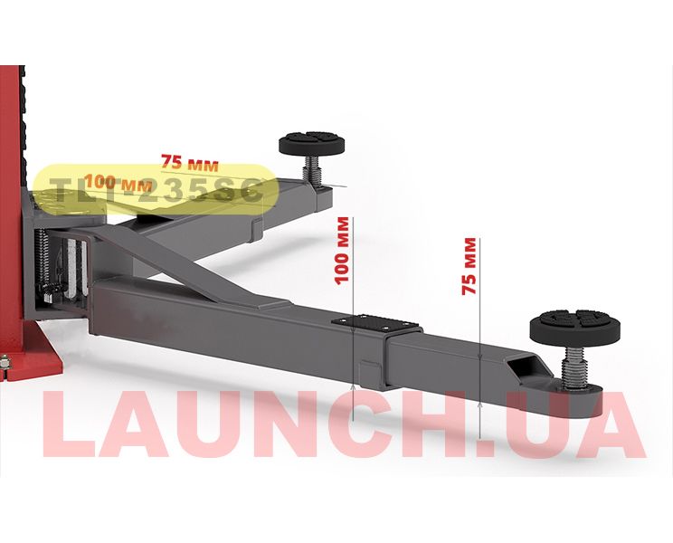 Подъемник автомобильный для СТО в Ужгороде. TLT-235SC-220 LAUNCH
