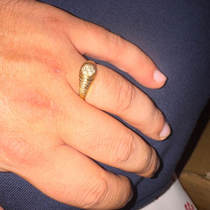 Anel ouro 19,2k (NOVO)