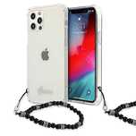 Etui Guess Black Pearl na iPhone 12 / iPhone 12 Pro - przezroczyste