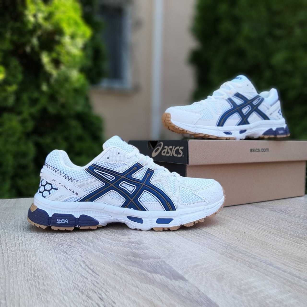 Чоловічі кросівки Asics Gel Kahana 8 білі Grand Shark