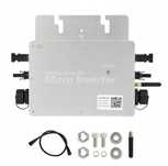 Mikroinwerter falownik Solarny WVC-600W IP65 Wi-Fi