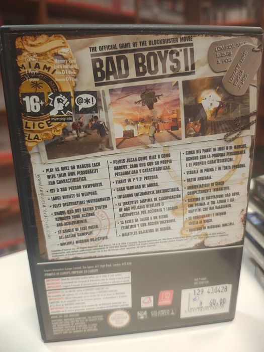 Bad Boys II Gamecube GCN Sklep Wysyłka Wymiana Skup