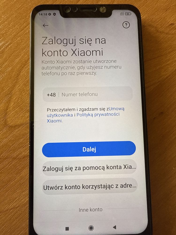Poco F-1 Xiaomi ,   6/64 Gb,Snapdragon 845,nagrywanie rozmów