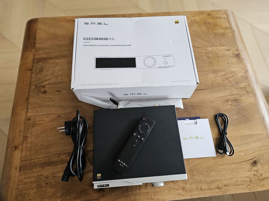SMSL DO300EX DAC/AMP,  bluetooth all-in-one. Pewny bez niespodzianek!