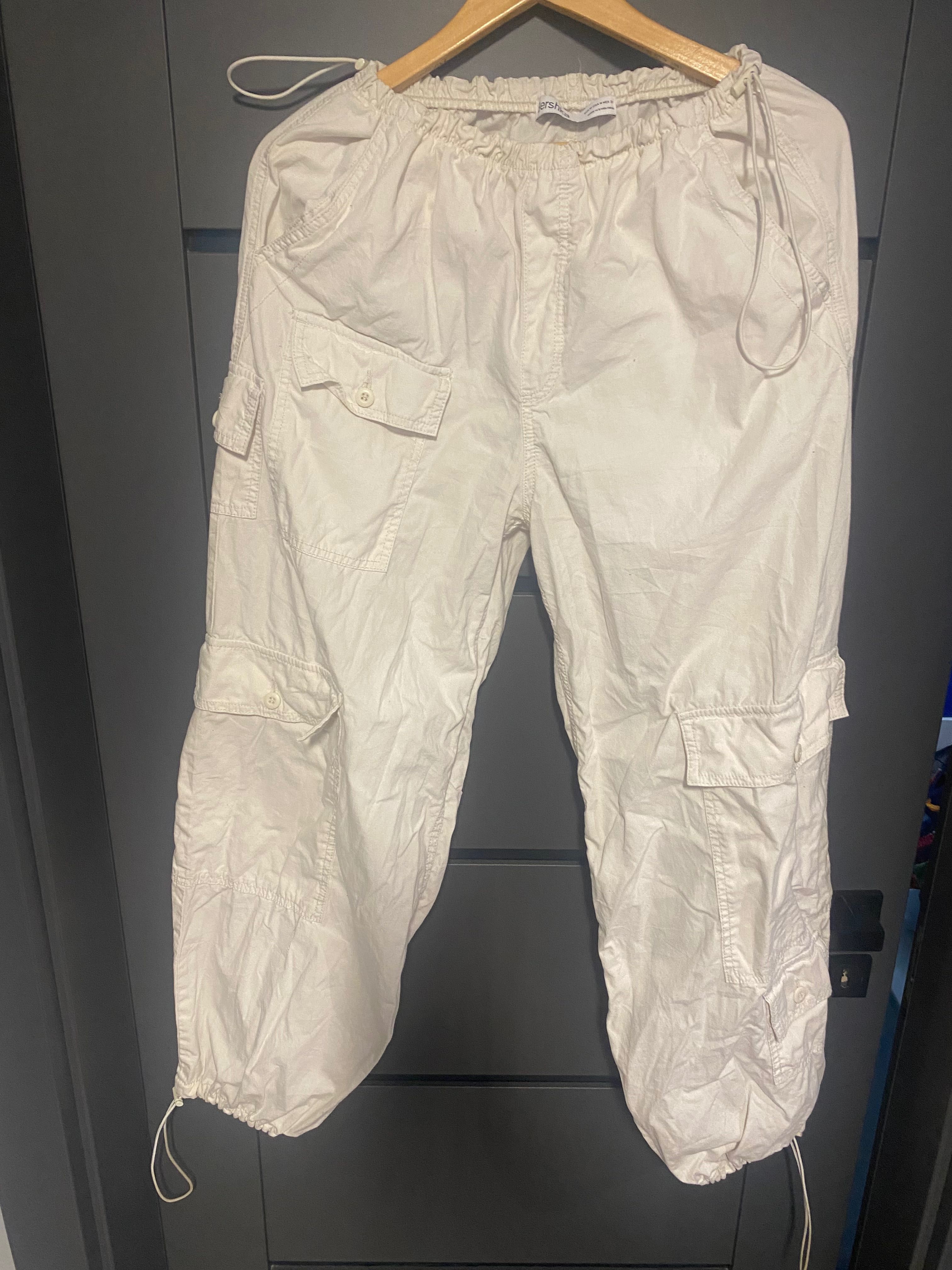 Bershka M spodnie parachute