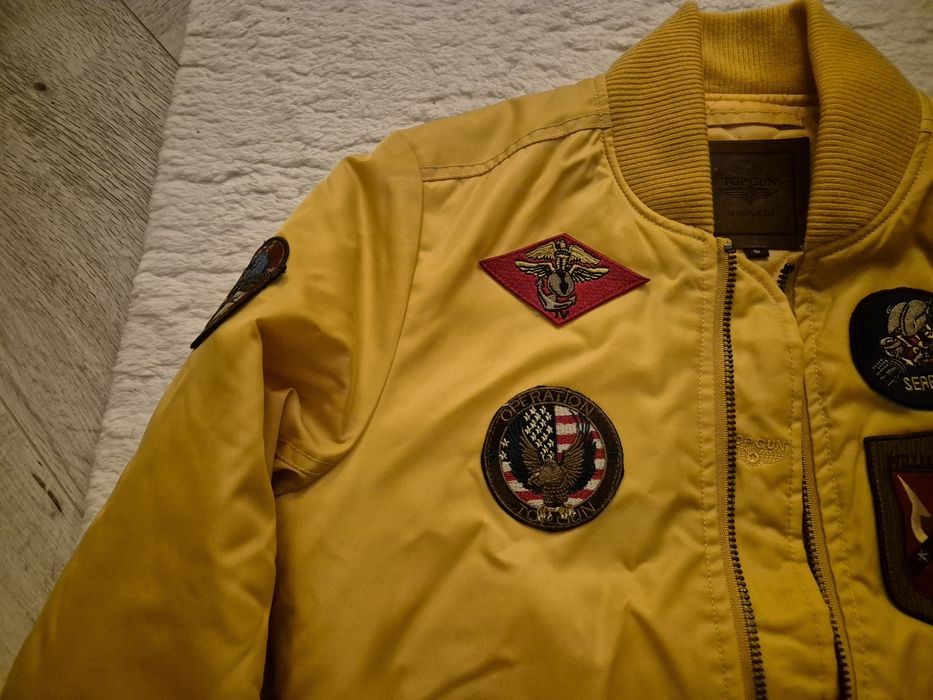 Kurtka pilotka Top Gun, roz. S, nowa