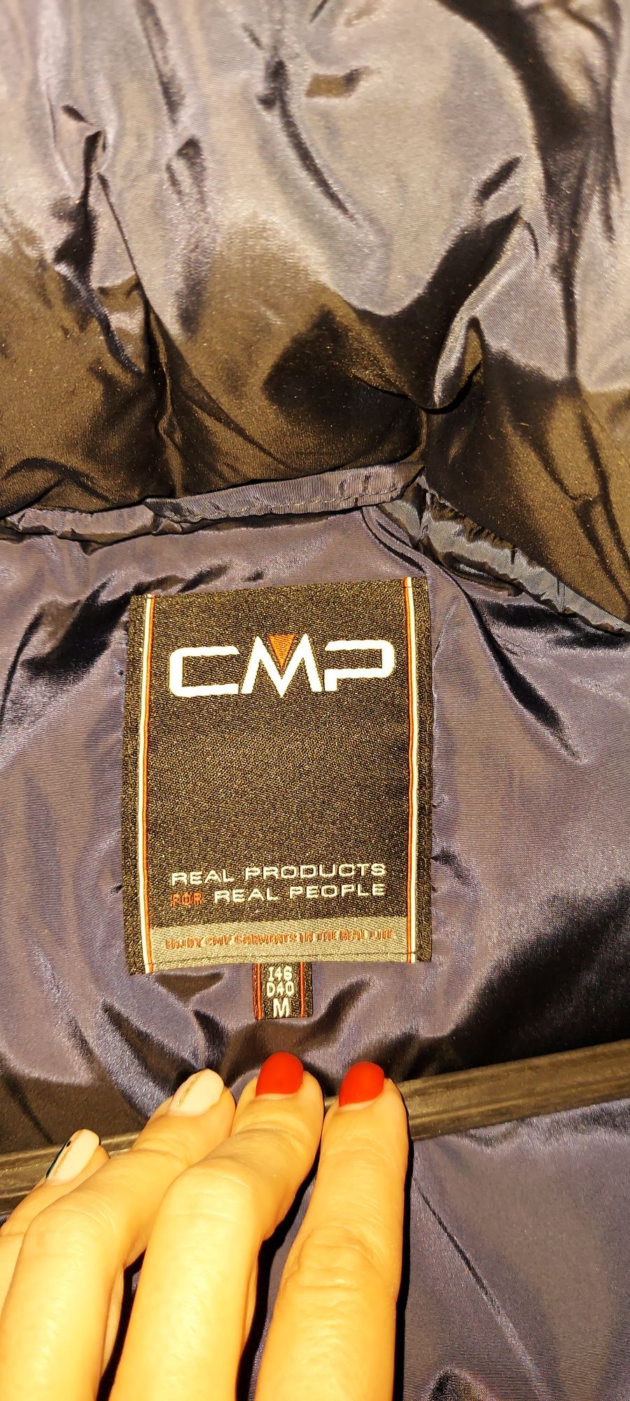 CMP пуховик, размер М.