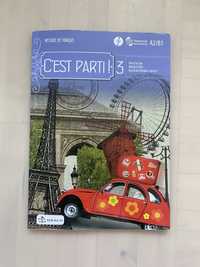 Ces’t Parti 3 podręcznik z języka francuskiego A2/B1