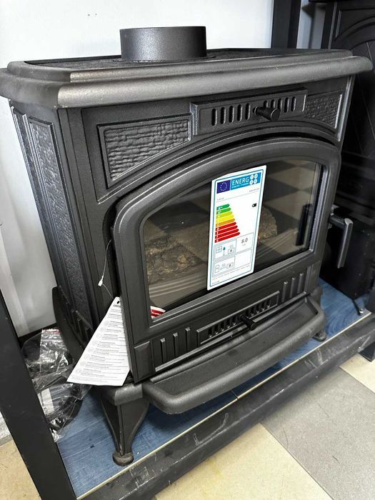 Чавунна піч-камін Kratki KOZA K6 Ø 150 в наявності