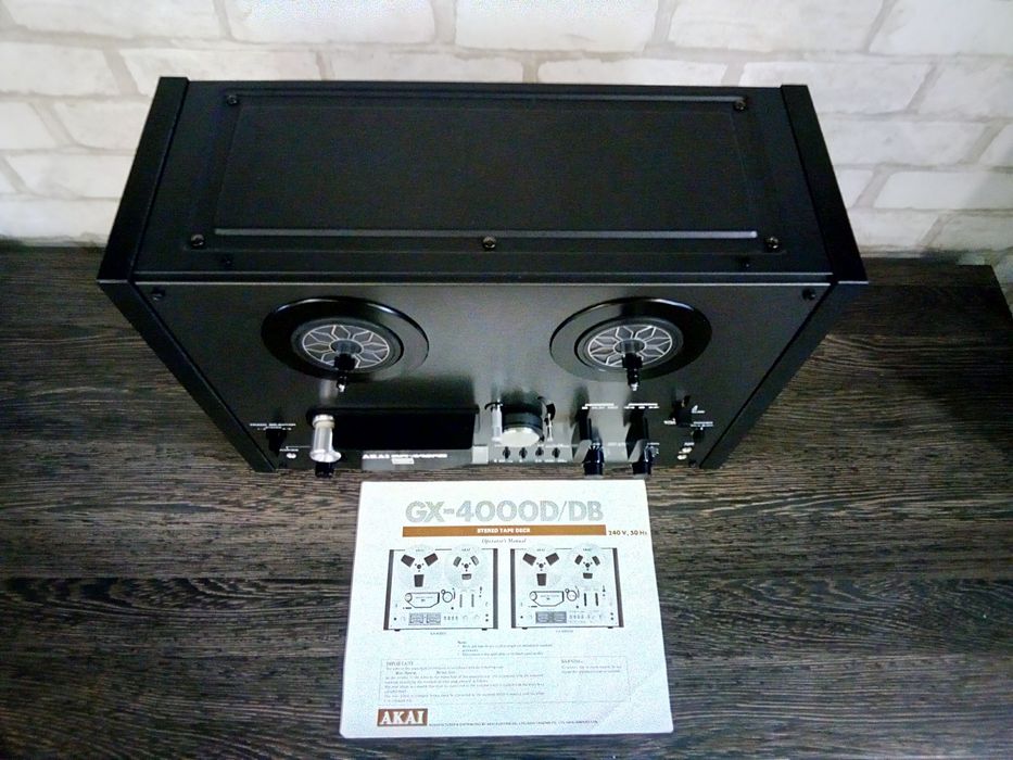 AKAI GX-4000D GLASS & X'TAL Ferrite Head 1978-1985