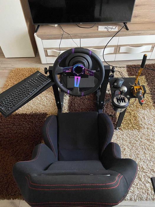 Setup do simracingu, T300RS GT, Hydro, Shortshifter