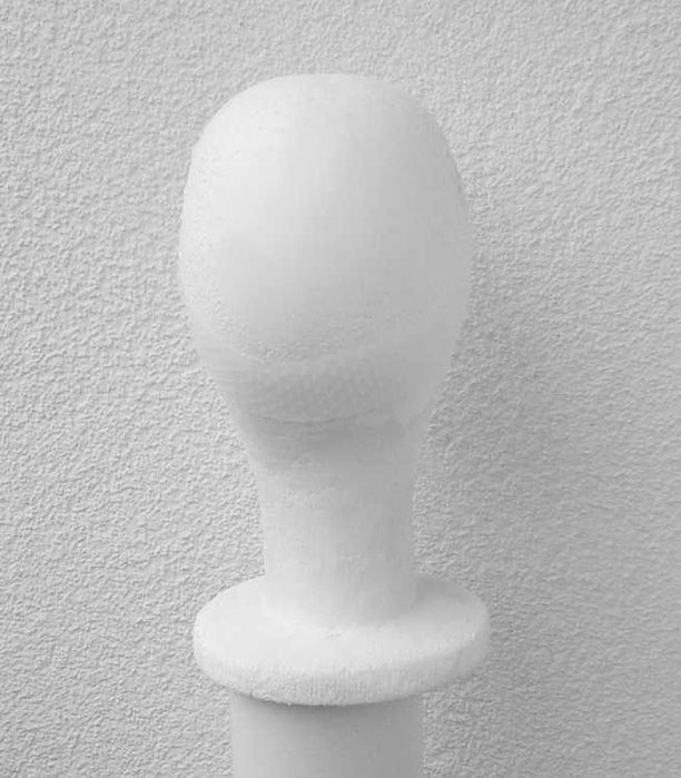 Transparentna Silikonowa opaska antypoślizgowa pod perukę biała