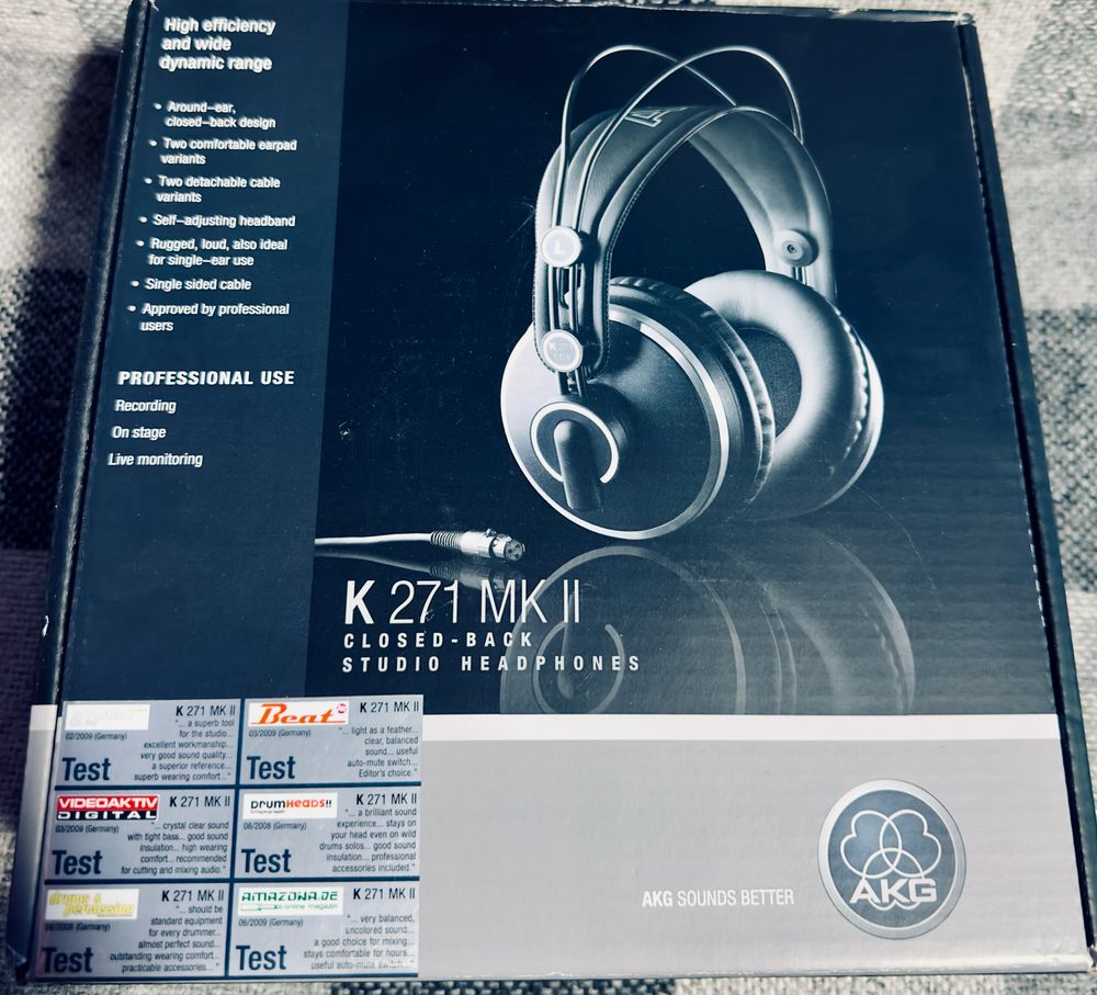 Навушники AKG k271 mkII