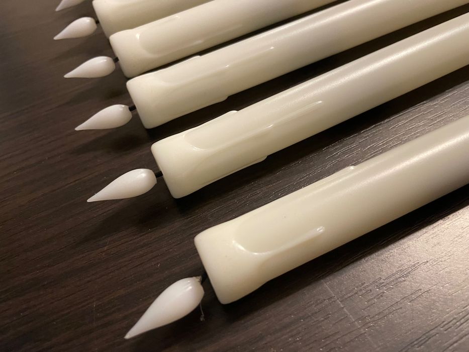 Zestaw 6 świec LED bezpłomieniowych z pilotem – ciepłe światło