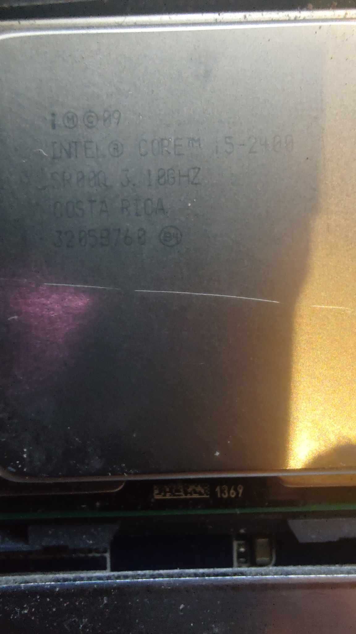 płyta główna GA-H61M-D2H-USB3 + procesor Intel i5-2400 z chłodzeniem