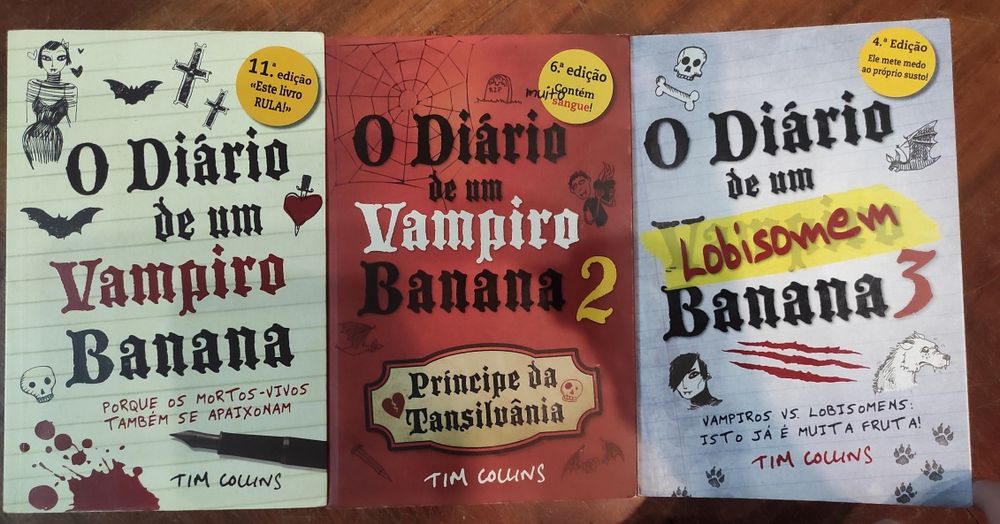 Diário de um vampiro banana 1, 2 e 3