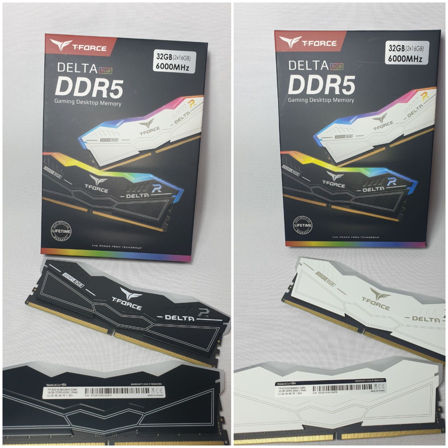 DDR5 16gb 32gb 6000MHz/ДДР5 ОЗУ Оперативная память Team T-Force Delta