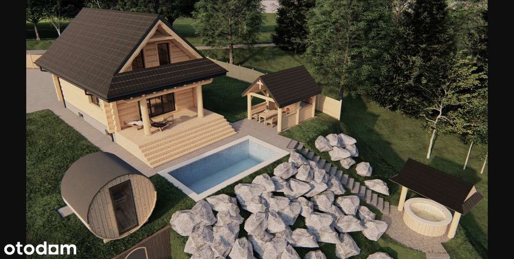 Dom z półbala, willa, gotowy dochodowy biznes, rezydencja wypoczynkowa