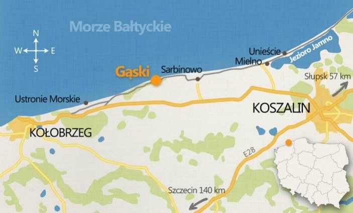 Gąski koło Mielna - Villa Muszelka tanie wczasy nad morzem FILM !!