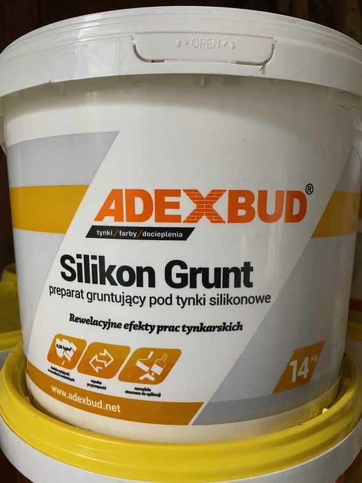 Adexbud silikon grunt 14kg biały