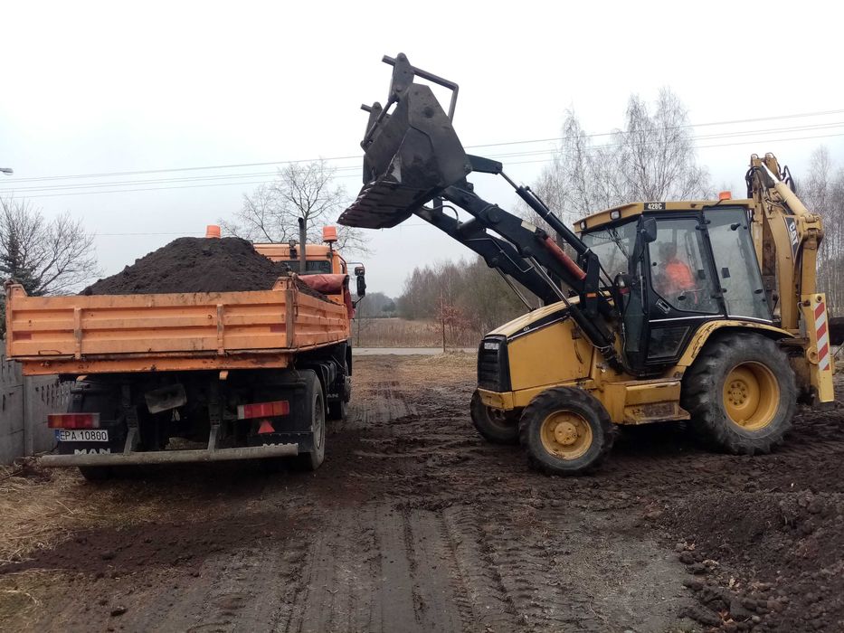 Ziemia przesiana czarnoziem pod trawnik !!!