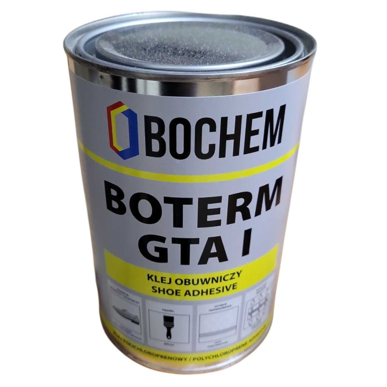 Каучуковый клей Boterm GTA наирит для кожзама ткани, карпета 0.8 кг 1л