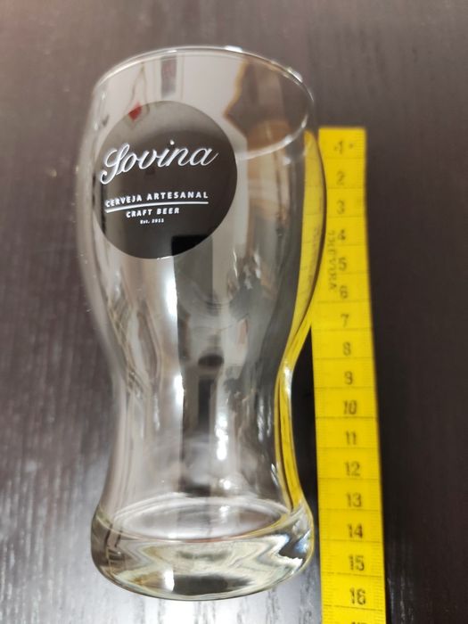 Lote de 4 Copos de Cerveja Artesanal - Sovina (Novos - 25 cl)