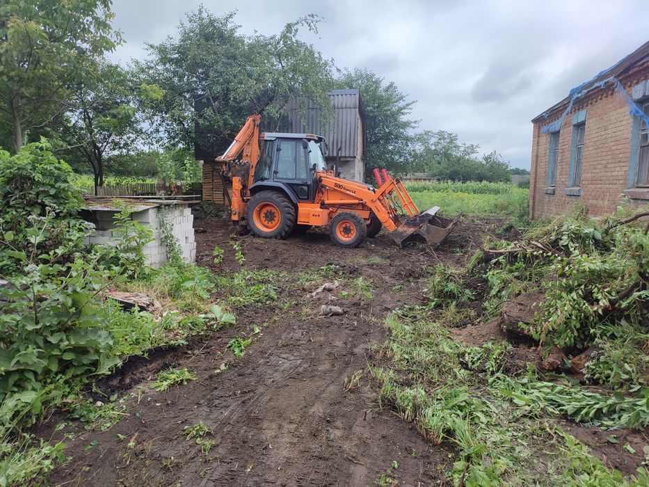 Оренда Екскаватора-навантажувач.Послуги Екскаватора