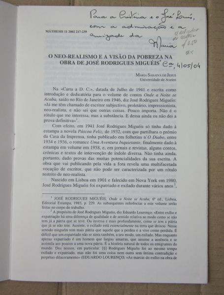 NEO-REALISMO - Livros