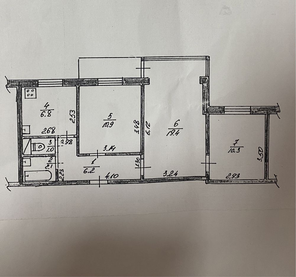 Продаж 3 кімнатної квартири смт Калита, Броварський рай Київська обл