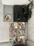 Troco Playstation 3 com 3 comandos e 7 jogos