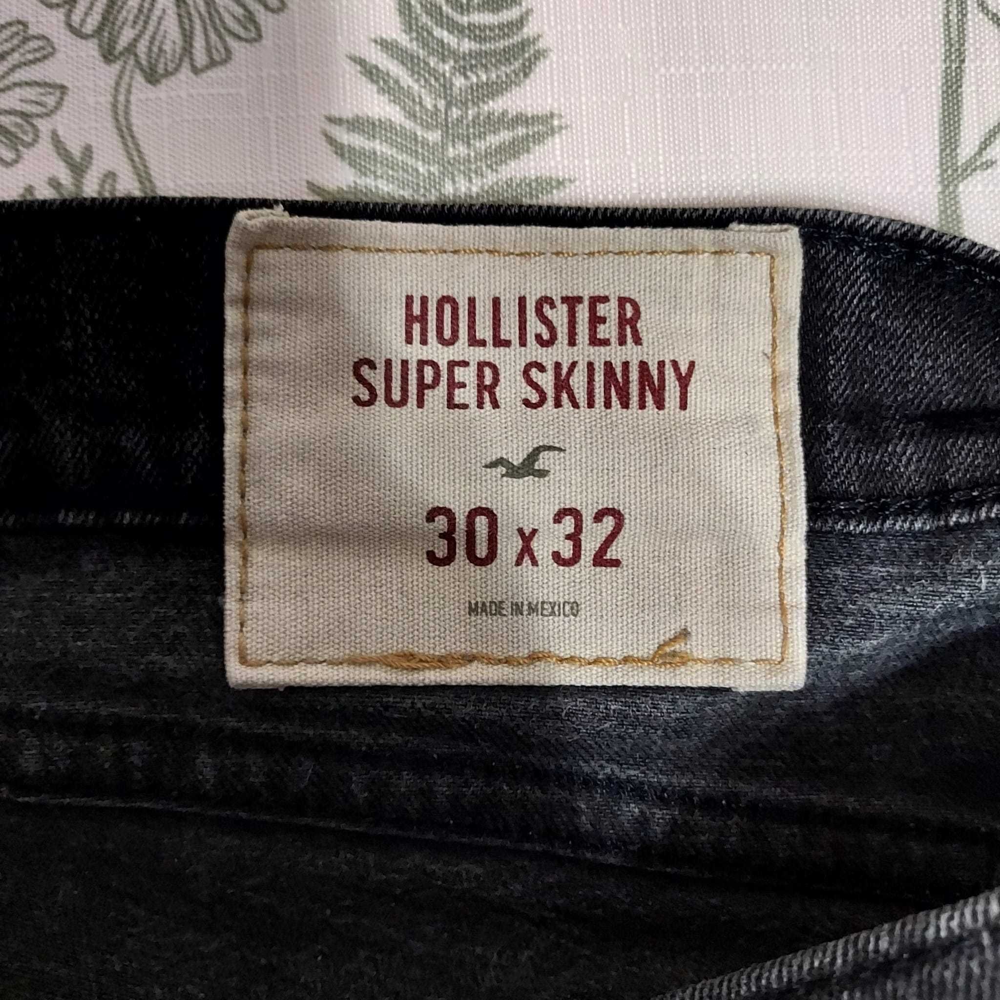 Spodnie Hollister Czarne 32/30 – Męskie