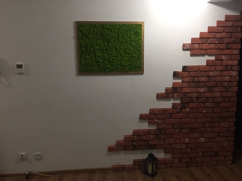 Obraz z mchu duzy