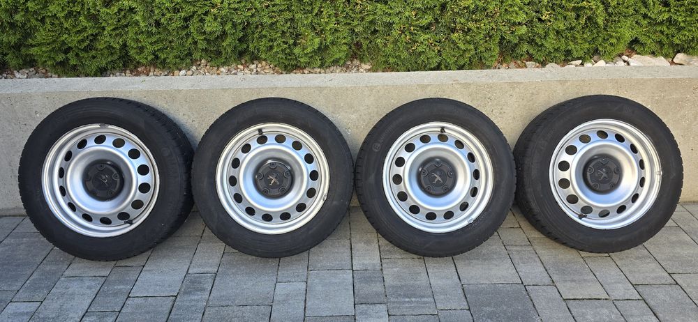 4 x Oryginalne koła zimowe felgi 16" 5x108 Partner Berlingo Combo Proa